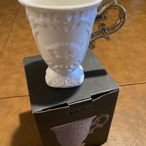 - I-wares set of 4 selleti porcelain gold mugs NEW